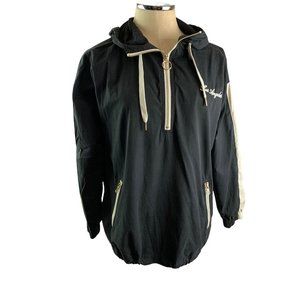 Small Forever‎ 21 "Los Angeles" Women's Black Pull Over Hooded Jacket
